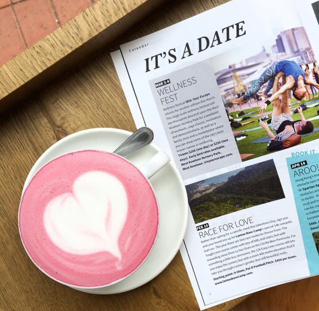 Photo of the dish “Beetroot Soy Latte”