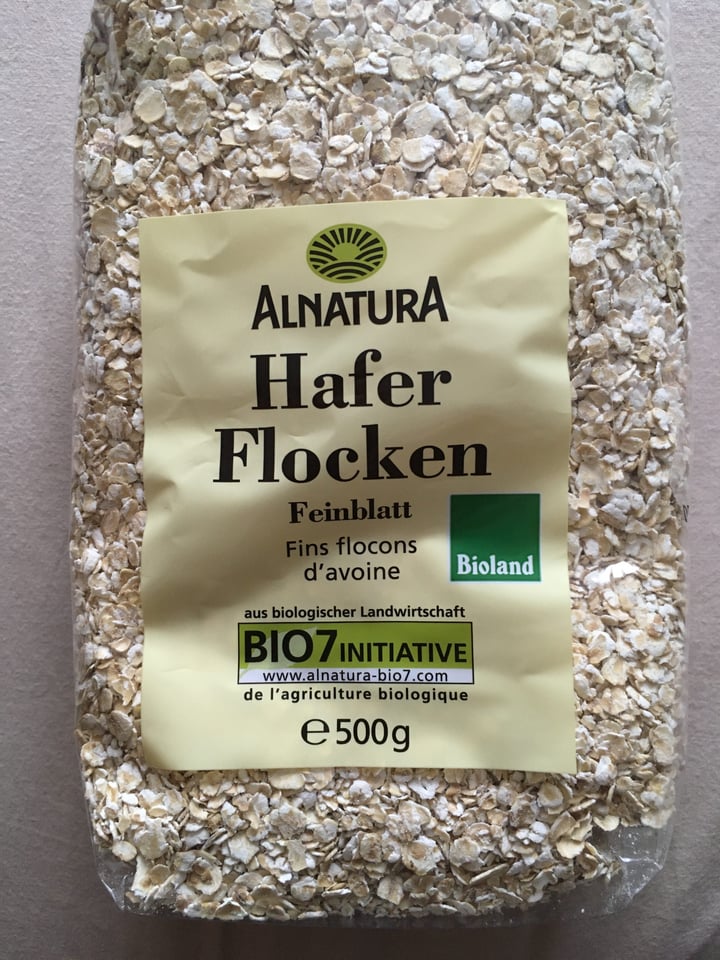 photo of Alnatura Haferflocken shared by @elifdemir on  28 Oct 2020 - review
