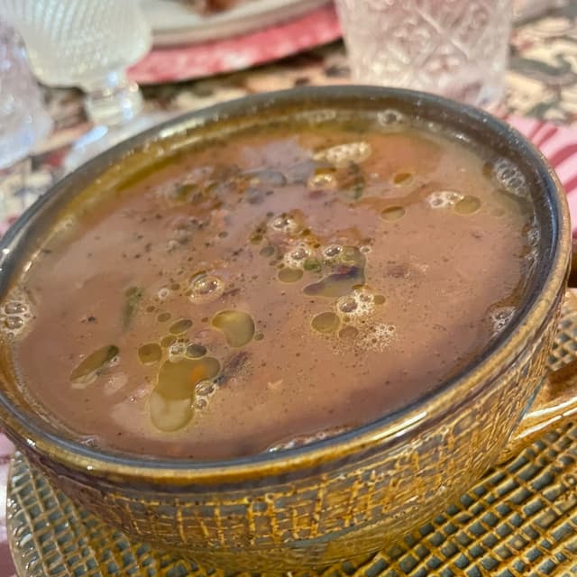 Foto do prato “Zuppa Di Castagne”