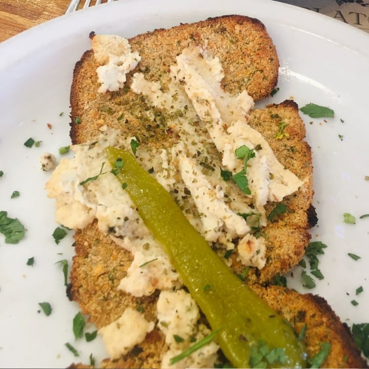 review photo of Restaurant La Delfina Milanesa De Seitán shared by @jamespalumbo on 03 Jan 2022 - review