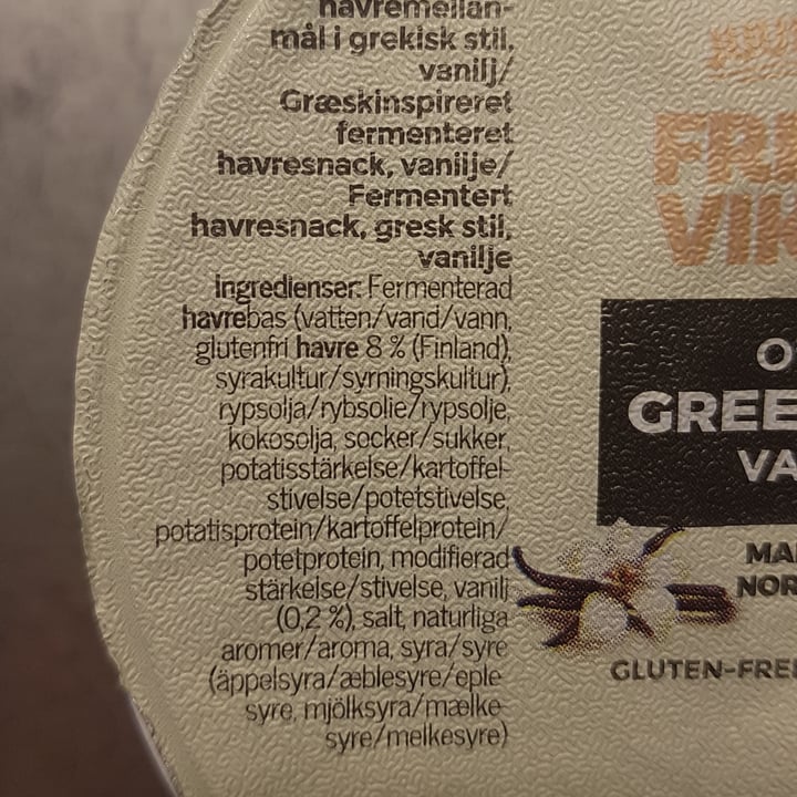 photo of Friendly Viking's O'gurt Greek Style Vanilla shared by @enkelvegan on  07 Apr 2021 - review