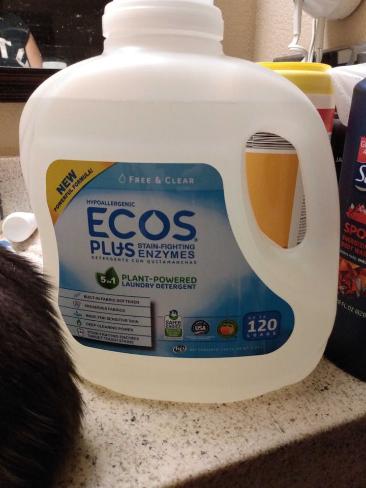 review photo of Ecos Ecos Laundry Detergent shared by @jordandlaine on 07 Dec 2019 - review
