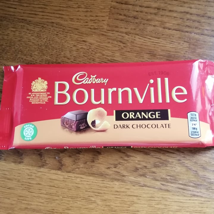 photo of Cadbury Bournville Orange shared by @clairemack on  13 May 2020 - review