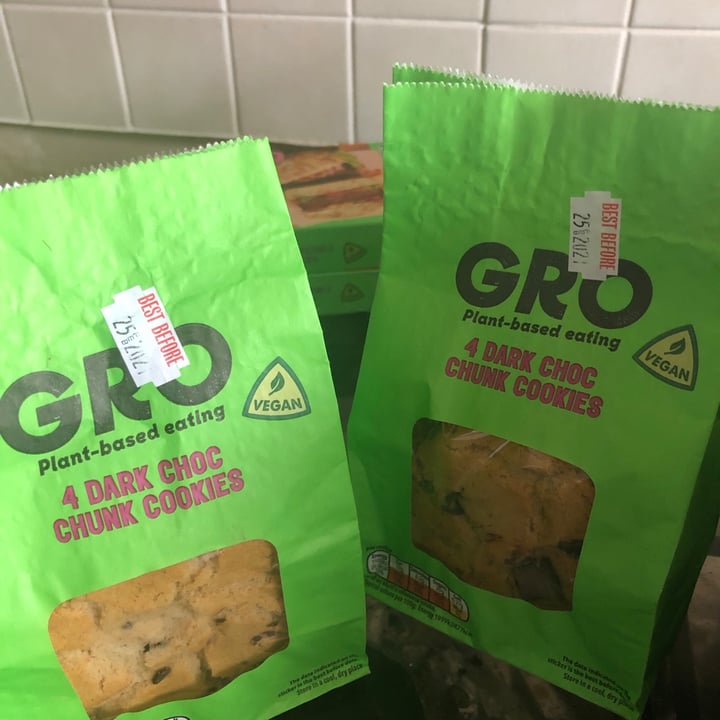 review photo of GRO Dark choc chunk cookies shared by @kizzybab on 02 Mar 2021 - review