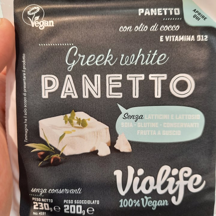 photo of Violife Greek White (Block/Panetto) shared by @nonsocosascrivere on  30 Apr 2021 - review