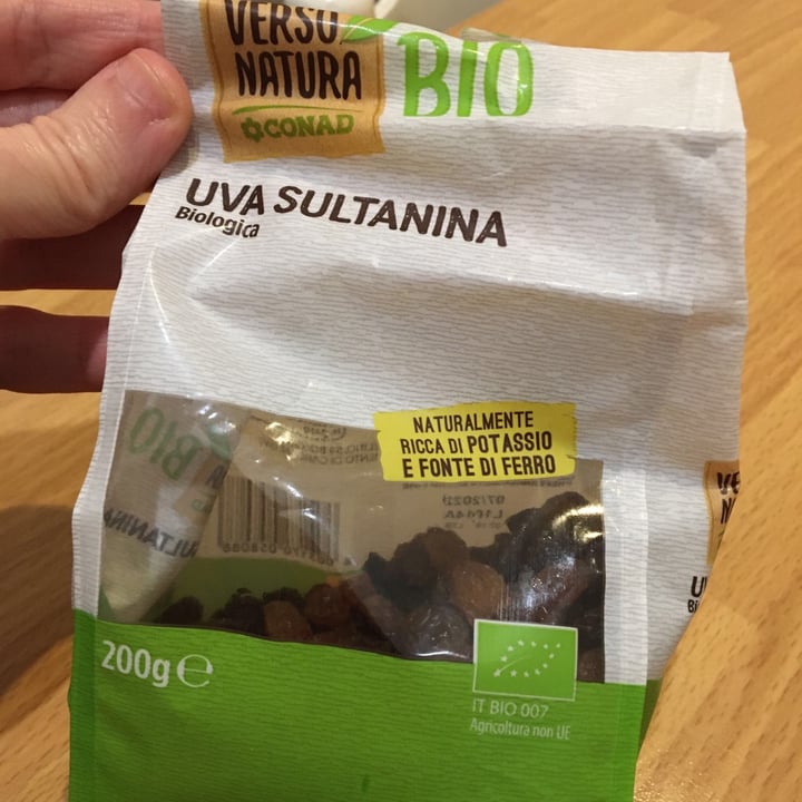 photo of Verso Natura Conad Veg Uva sultanina shared by @nika7 on  30 Apr 2021 - review