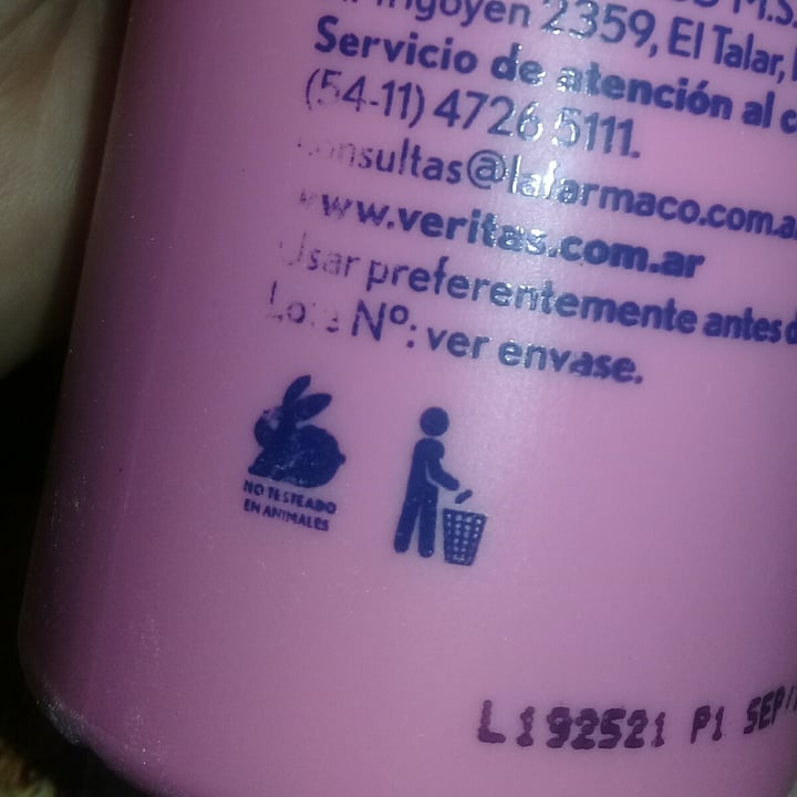 photo of Veritas Desodorante en polvo shared by @nanni696 on  29 Oct 2021 - review