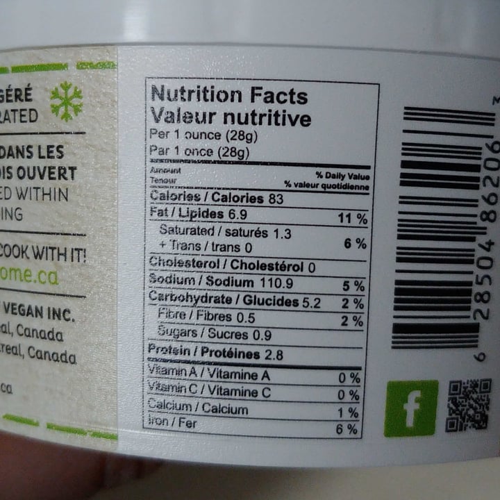 photo of Rawesome Cashew Cream Cheese shared by @mllemurphy on  18 Nov 2021 - review