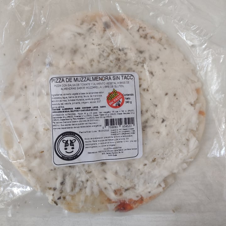 review photo of Felices Las Vacas Pizza sin TACC shared by @ailuveg on 15 Apr 2022 - review