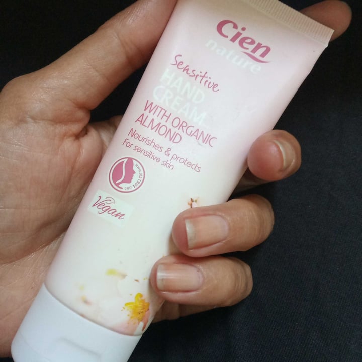 photo of Cien Hand Cream Organic Almond shared by @helenabat on  17 Aug 2020 - review