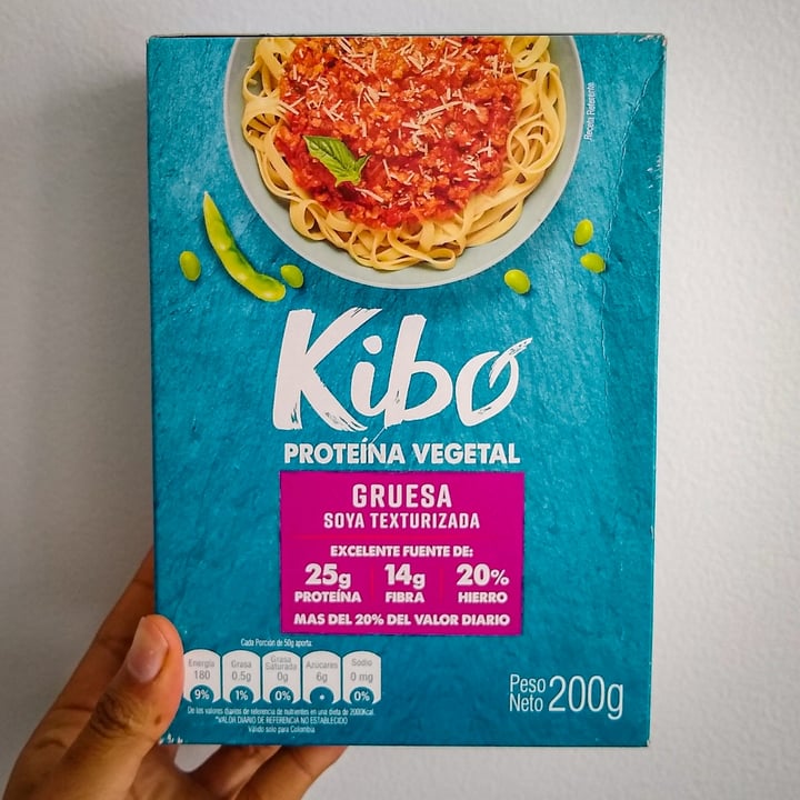 photo of Kibo Proteína Vegetal Gruesa Soya Texturizada shared by @coolkitchenn on  10 Oct 2020 - review