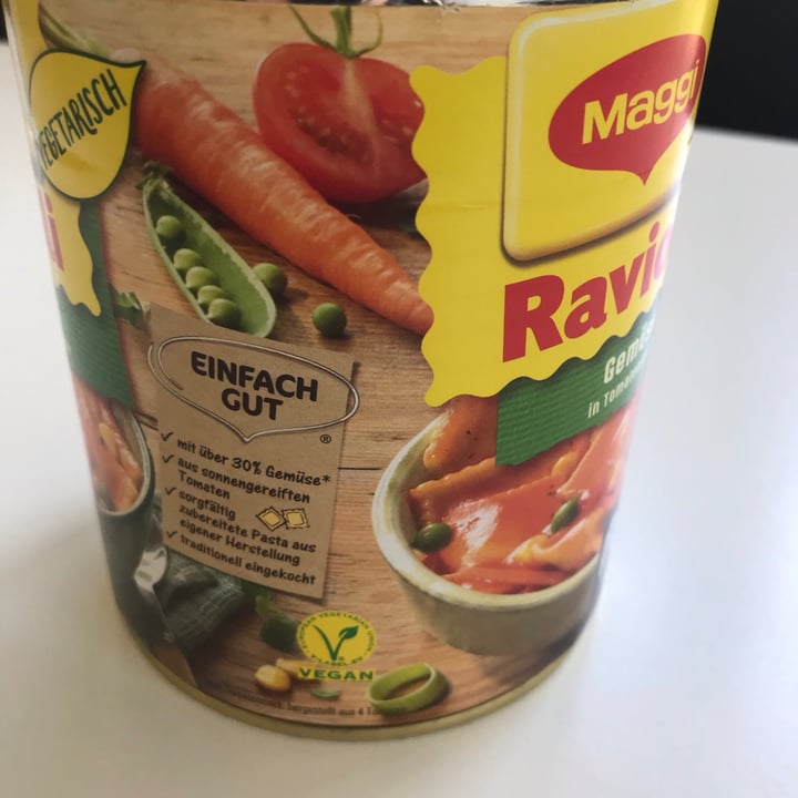 photo of Maggi Ravioli - Gemüse In Tomatensauce shared by @cocowandel on  15 Mar 2021 - review