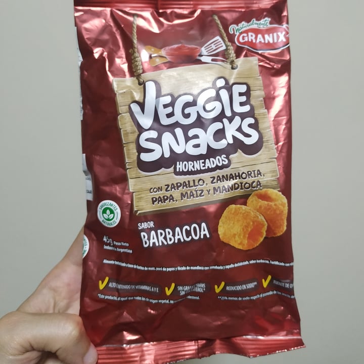 photo of Granix Veggie Snacks Sabor Barbacoa shared by @cassiot on  09 Jan 2023 - review