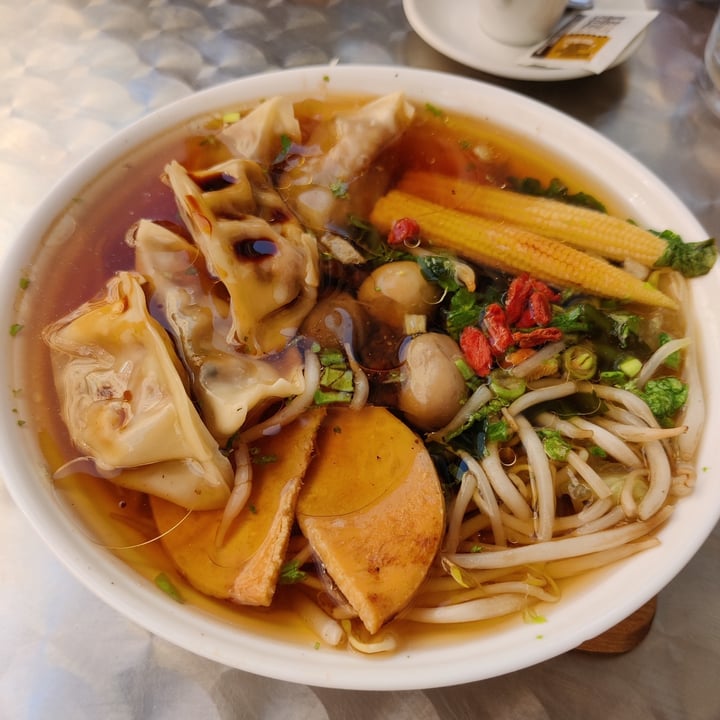 photo of Moko Veggie Café Dumpling Soup shared by @inesvi on  09 Sep 2021 - review