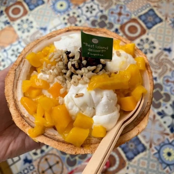 photo of Coco Mama Coconut Ice Cream with Mango shared by @teamaldous on  23 Sep 2022 - review