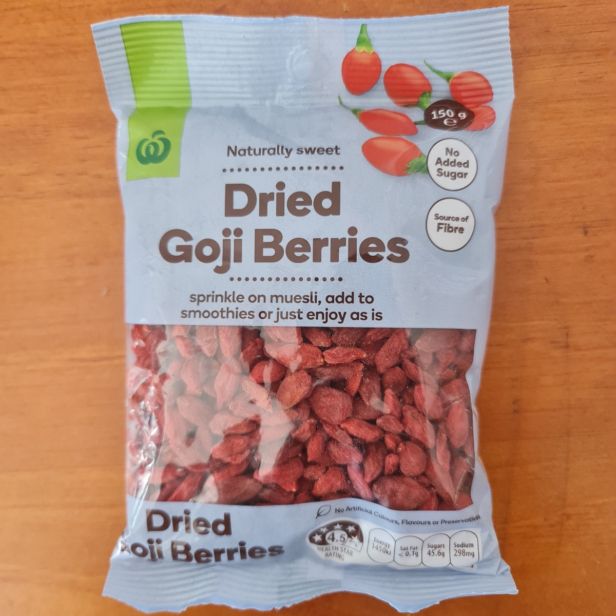 Woolworths (Australia) Dried Goji Berries Reviews abillion