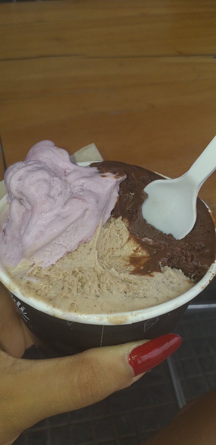 review photo of Rampoldi Heladería Artesanal Mousse de arándanos shared by @lusi7 on 09 Feb 2022 - review
