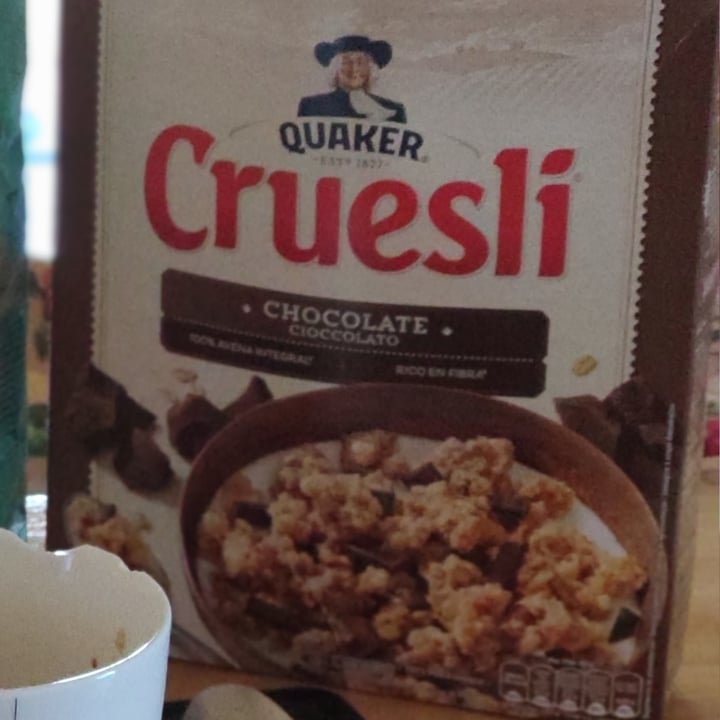 photo of Quaker Cruesli Chocolate  shared by @simonepagni on  30 Nov 2020 - review