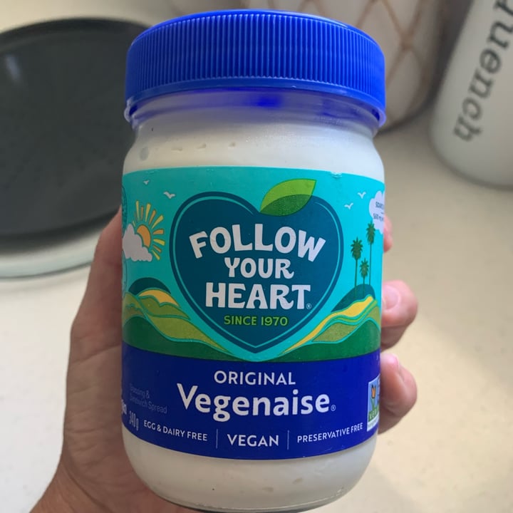 photo of Follow your Heart Original Vegenaise shared by @justineswhitsundays on  30 Nov 2021 - review