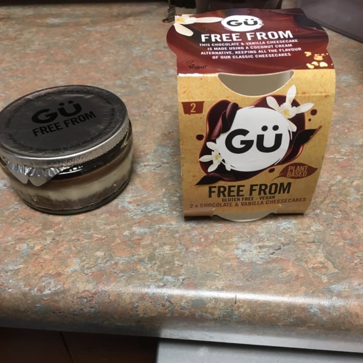 review photo of Gü Free From Chocolate and Vanilla Cheesecake shared by @taylorsworld on 18 Jan 2022 - review