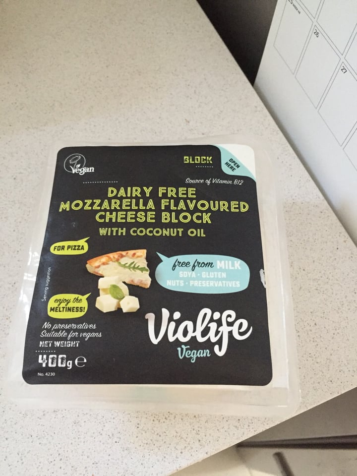 photo of Violife Mozzarella Flavor Block shared by @taz on  18 Nov 2019 - review