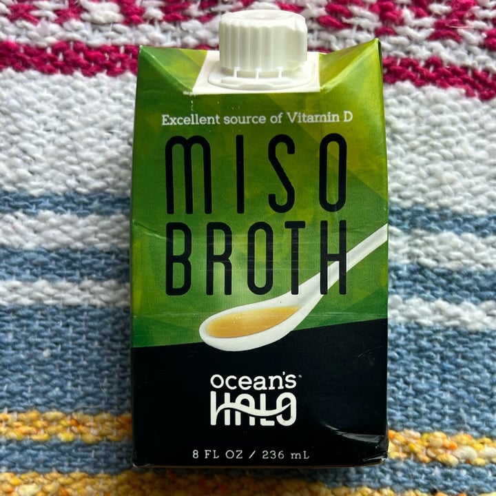 photo of Ocean's Halo Miso Broth shared by @berryveganplanet on  15 Sep 2022 - review