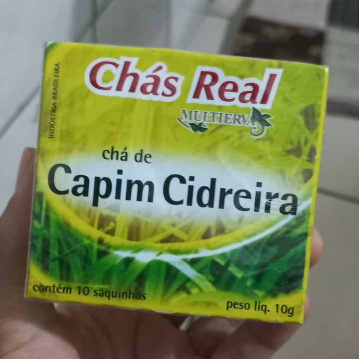 review photo of Chás Real Multiervas Chá de capim cidreira shared by @guilhermernichetti on 14 Oct 2022 - review