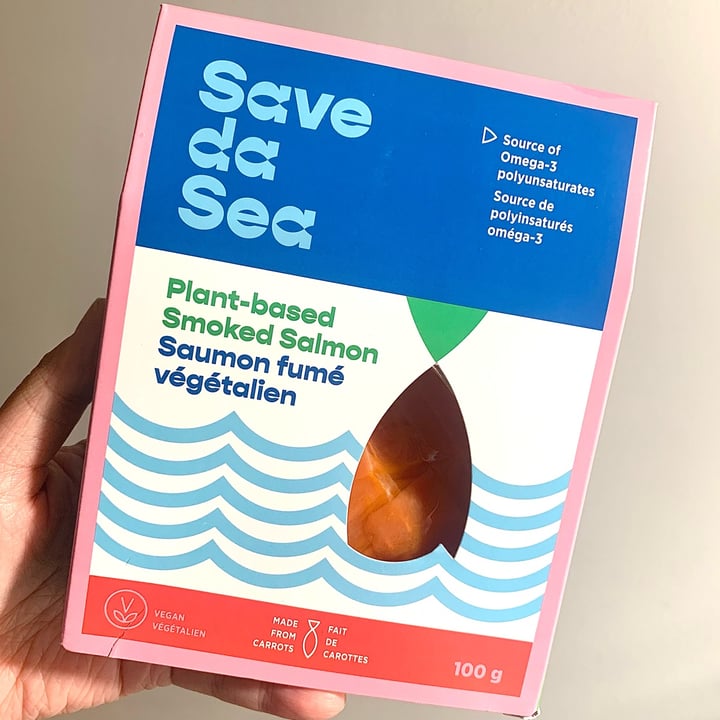 photo of Save Da Sea Foods Vegan Smoked Salmon shared by @happyvegantaco on  18 Oct 2021 - review