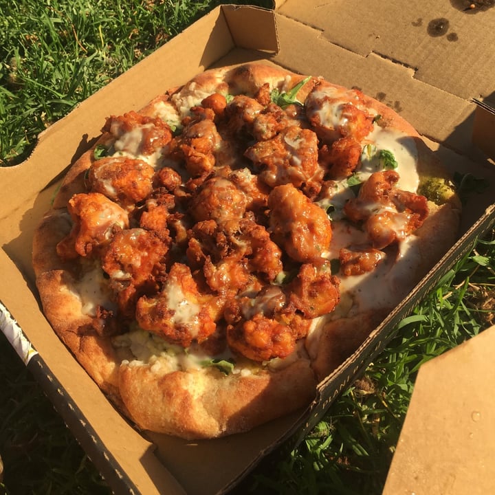 photo of Sage Plant Based Bistro and Brewery Echo Park Buffalo Cauliflower Pizza shared by @jackjackf12 on  07 Jul 2020 - review