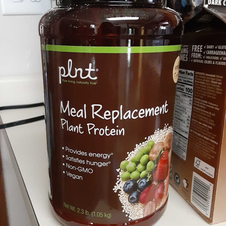 photo of PLNT (Pure living naturally true) Meal Replacement Plant Protein Supplement - Vanilla shared by @jennysneal on  18 Jul 2020 - review