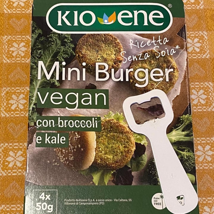 photo of Kioene Mini Burger Broccoli & Kale shared by @aleglass on  12 Oct 2020 - review