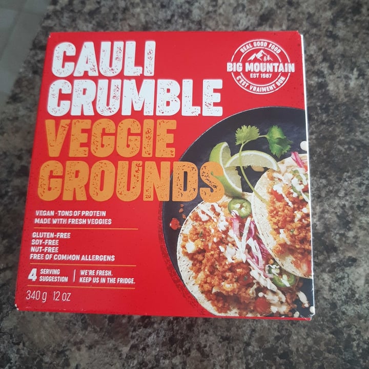 photo of Big Mountain Foods Cauli Crumble Veggie Grounds shared by @earlgr3y on  27 Jun 2021 - review