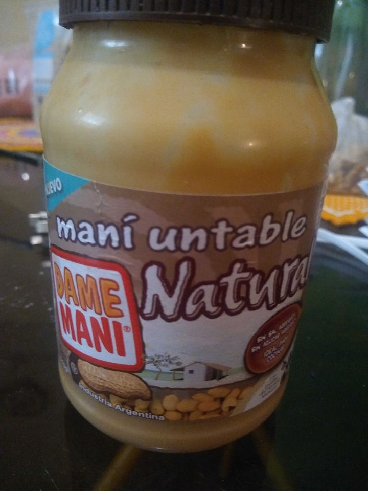 photo of Dame Mani Mantequilla De Maní Natural shared by @camiszesko on  01 Jun 2020 - review