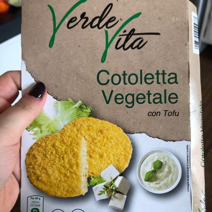photo of Verde vita Cotoletta vegetale con tofu shared by @marpy on  24 Jan 2022 - review