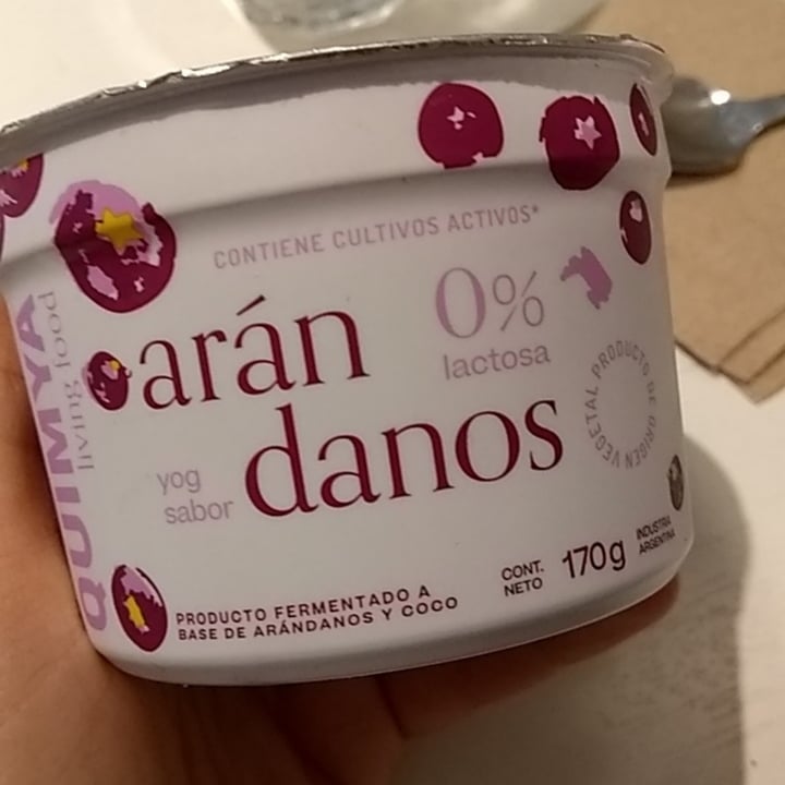 photo of Quimya Yogurt sabor Arándanos shared by @nev7s on  24 Dec 2020 - review