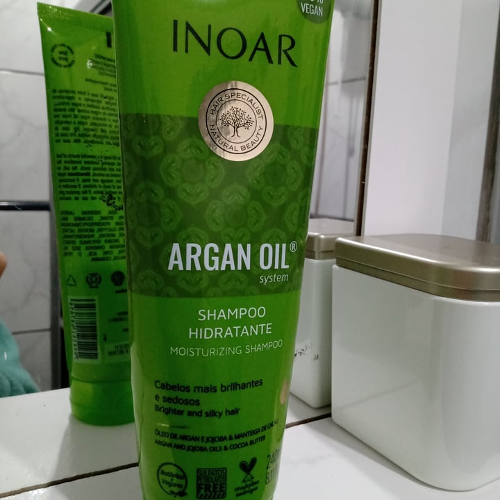 photo of Inoar Argan oil shampoo shared by @julimendesviana on  13 Nov 2022 - review