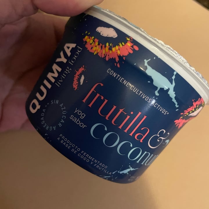 photo of Quimya Yogurt De Frutilla Sin Azucar shared by @yamusita on  28 Sep 2022 - review