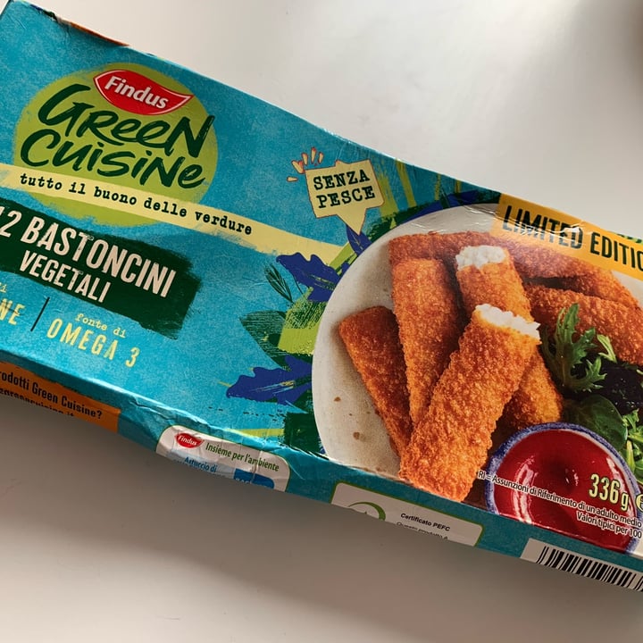review photo of Findus Bastoncini vegetali shared by @paparussian on 22 Jul 2022 - review