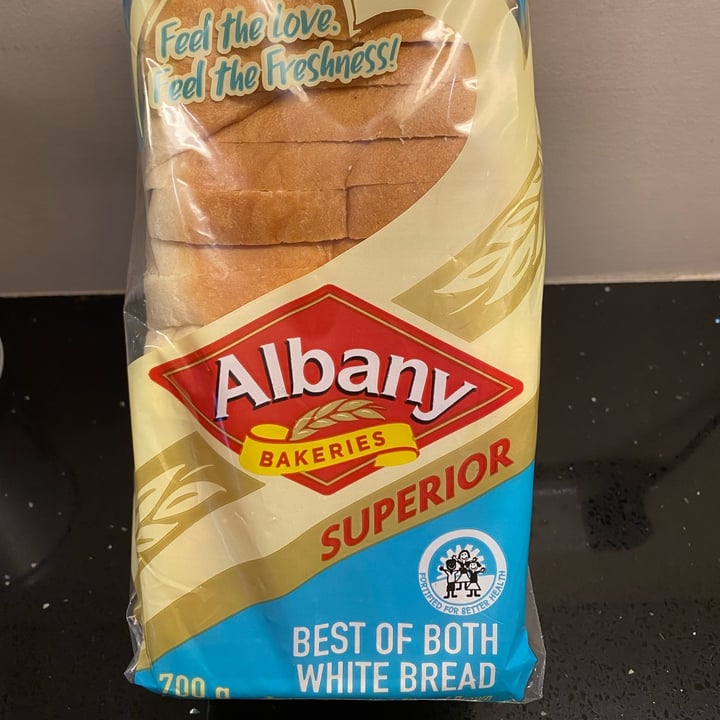 photo of Albany Bakeries White Bread shared by @manoshapiro on  11 Mar 2022 - review