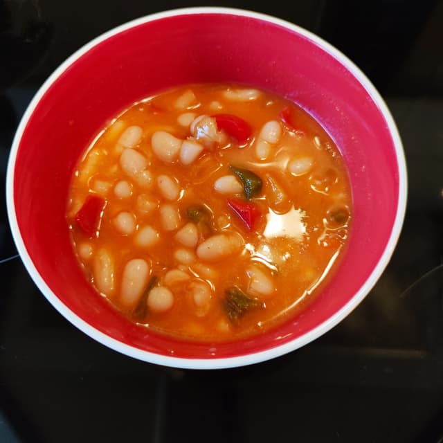 Photo of the dish “Fabada vegetal”