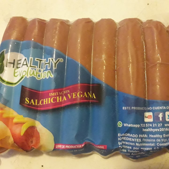 photo of Healthy Evolution Salchichas Veganas shared by @gabriela74 on  02 Nov 2021 - review