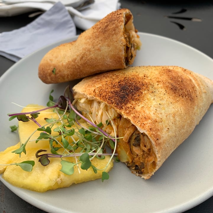 photo of Journey to Good Health Cafe LLC Spicy Jackfruit Pocket shared by @shakitz on  15 Jun 2021 - review