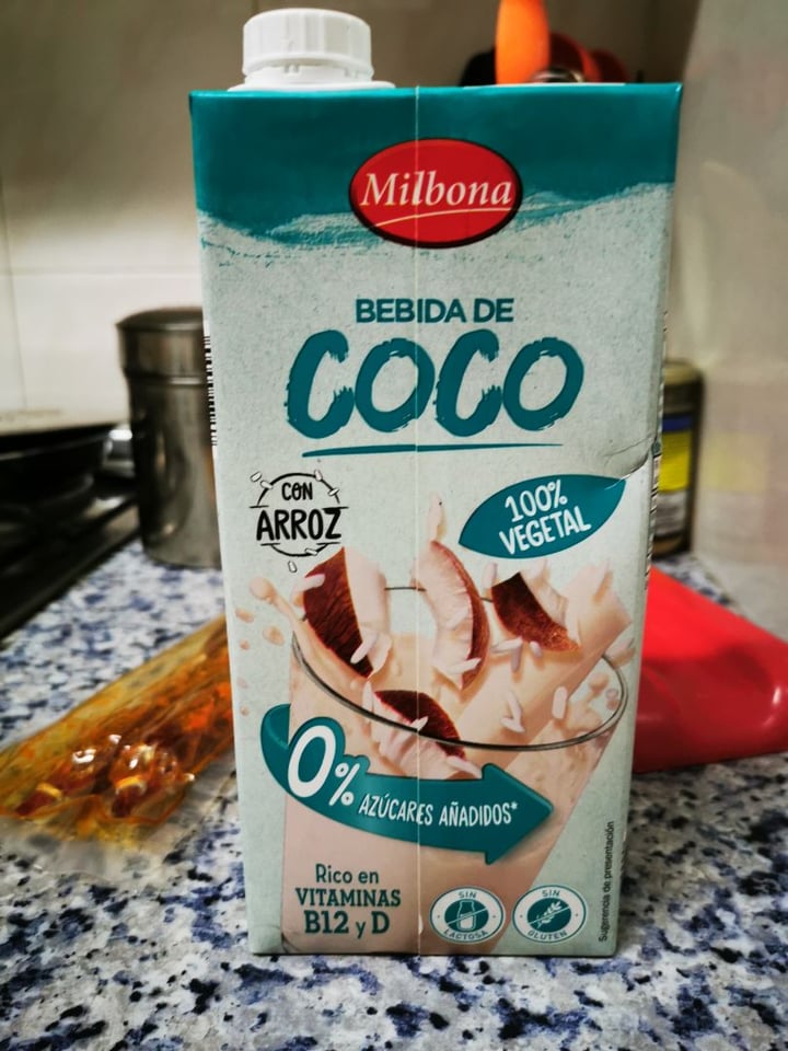 photo of Milbona Bebida de Coco y Arroz shared by @pili2244 on  03 Jan 2020 - review