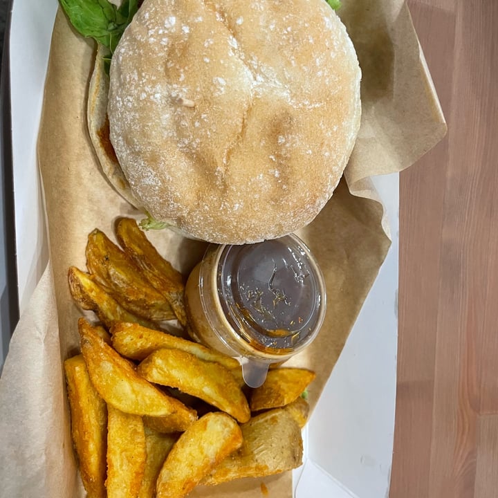 VIPS Madrid, Spain Vegan Burger Review abillion