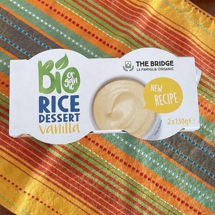 photo of The Bridge Bio rice dessert vanilla shared by @giulia888 on  13 May 2022 - review