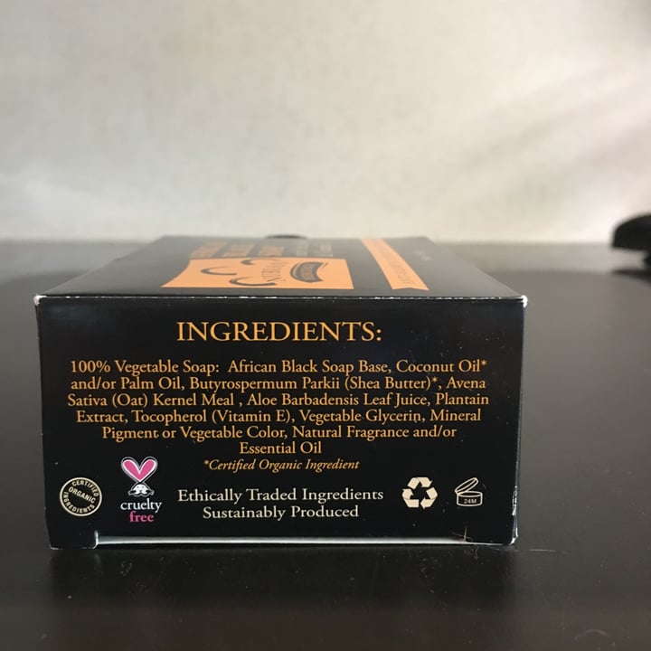 review photo of Nubian heritage African black soap shared by @new-york-vegan on 30 May 2022 - review