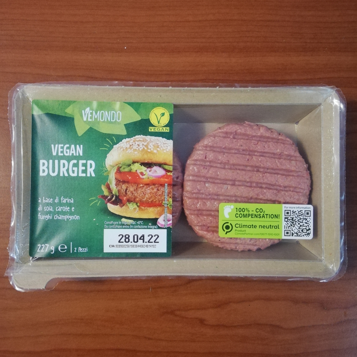 Vegan Burger from Vemondo - Vegan Product Reviews & Ratings | abillion