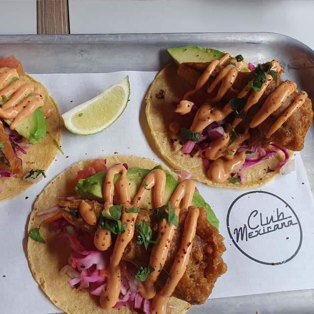 Photo of the dish “Baja Tofish Taco”