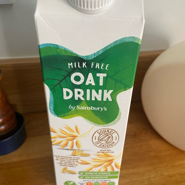 photo of Sainsbury's Oat Drink shared by @hypnicol on  11 May 2022 - review
