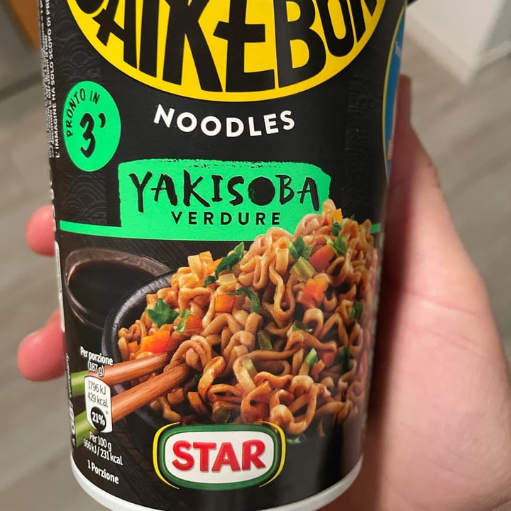 photo of Saikebon Yakisoba noodles alle verdure shared by @agnetrem on  06 Oct 2021 - review